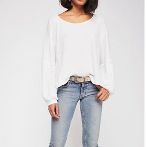 Free People Open Back Knot Sweater